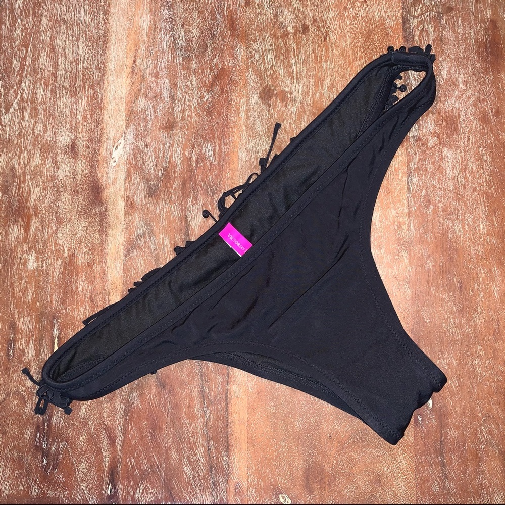 VS black bikini bottoms